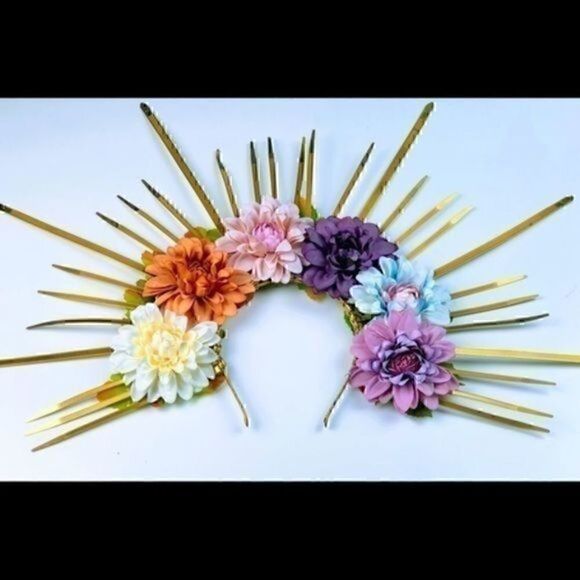Handmade Catrina Day of the dead headbands main image 4